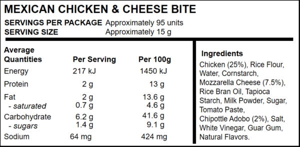 Cheesy Mexican Chicken Popmates - Image 3